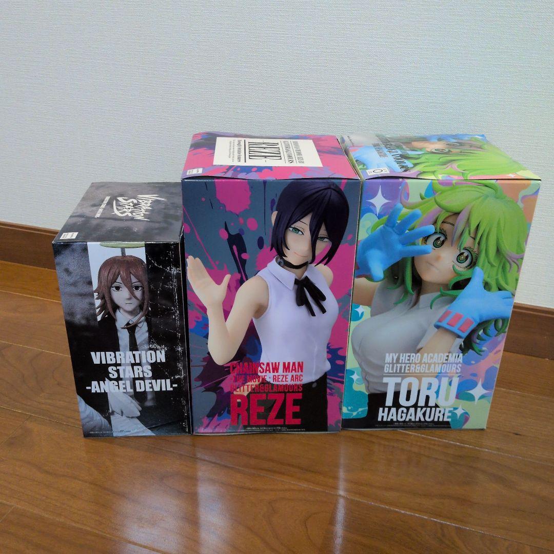 【新品未開封】チェンソーマン　レゼ・天使の悪魔×ヒロアカ　葉隠透