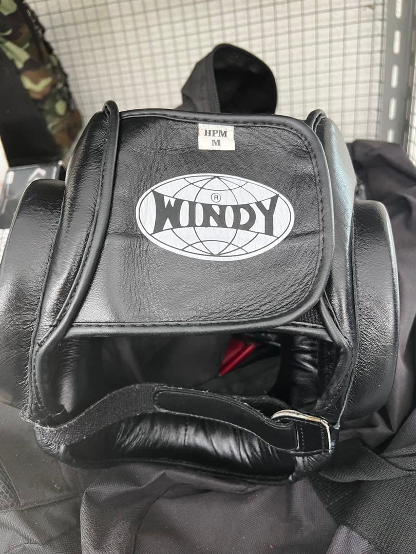 WINDY HPM ヘッドギア Mサイズ 黒盆休み中限定値引