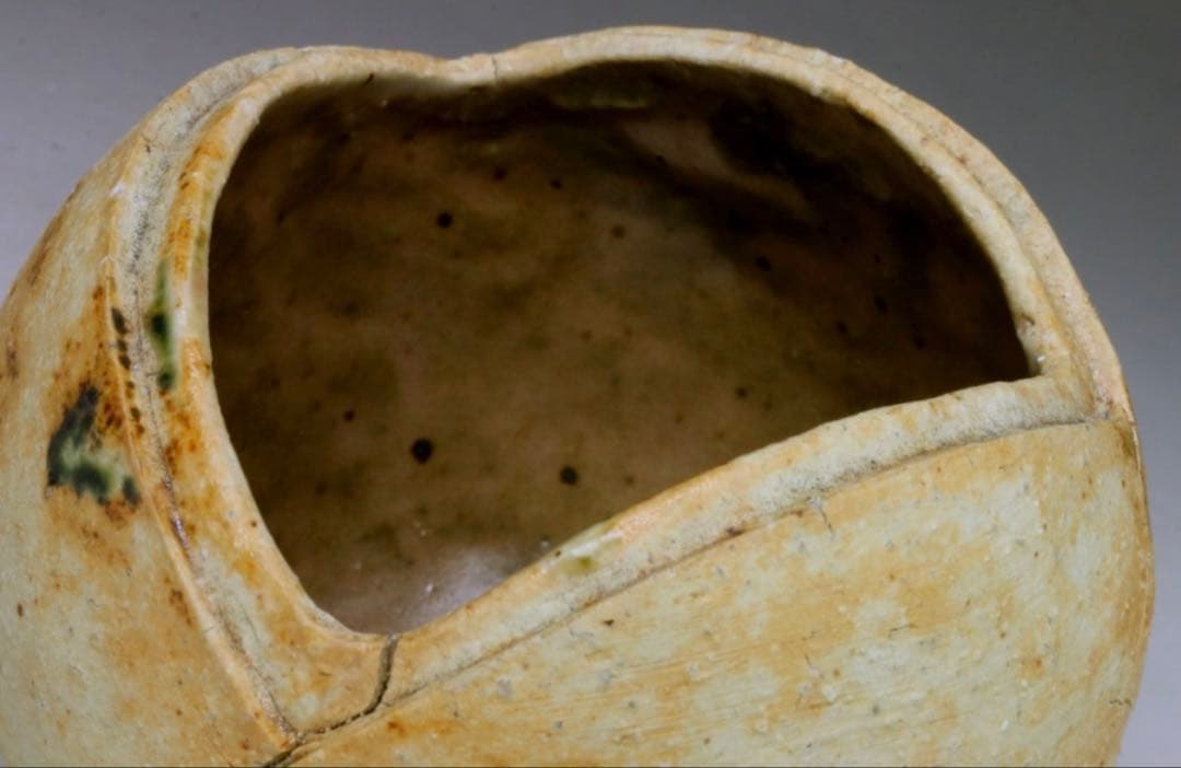 稀少】 河本太郎 作 鍛穹陶容 共箱付 / 陶器 陶芸 作品 美術 芸術