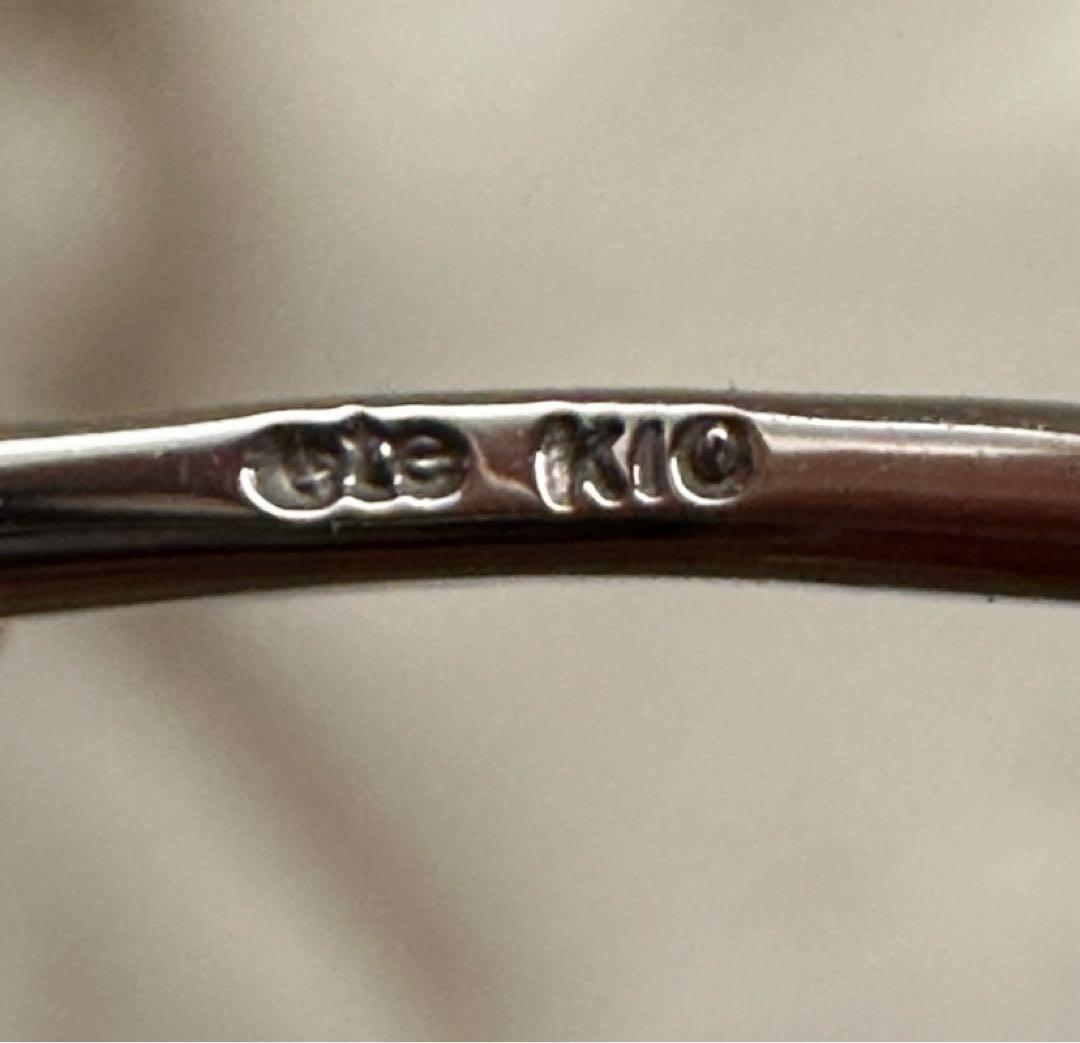 ete K10 レイヤード ウェーヴ リング　15号