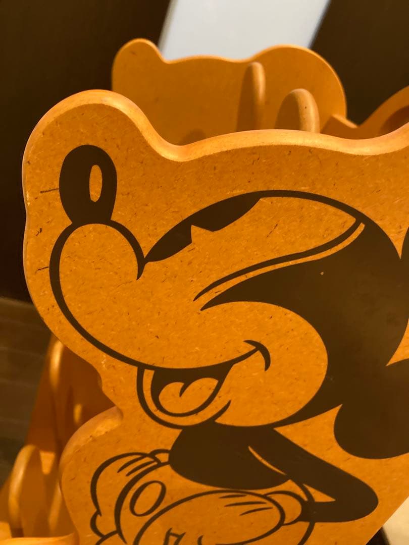 ディズニー ミッキーマウス スリッパラック レトロ ディズニー 木の