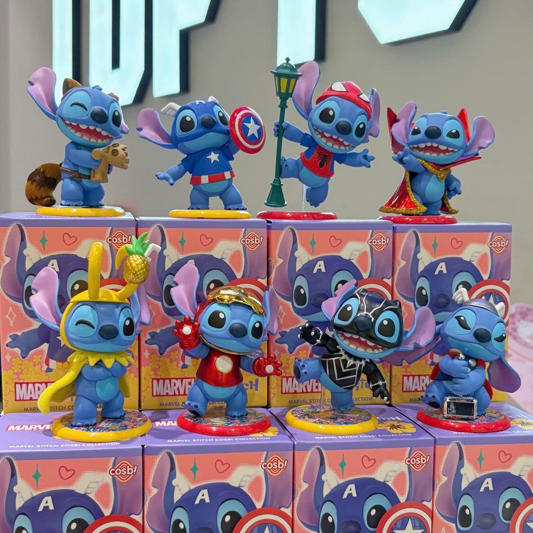 Cosbi スティッチ マーベルコラボ フィギュア