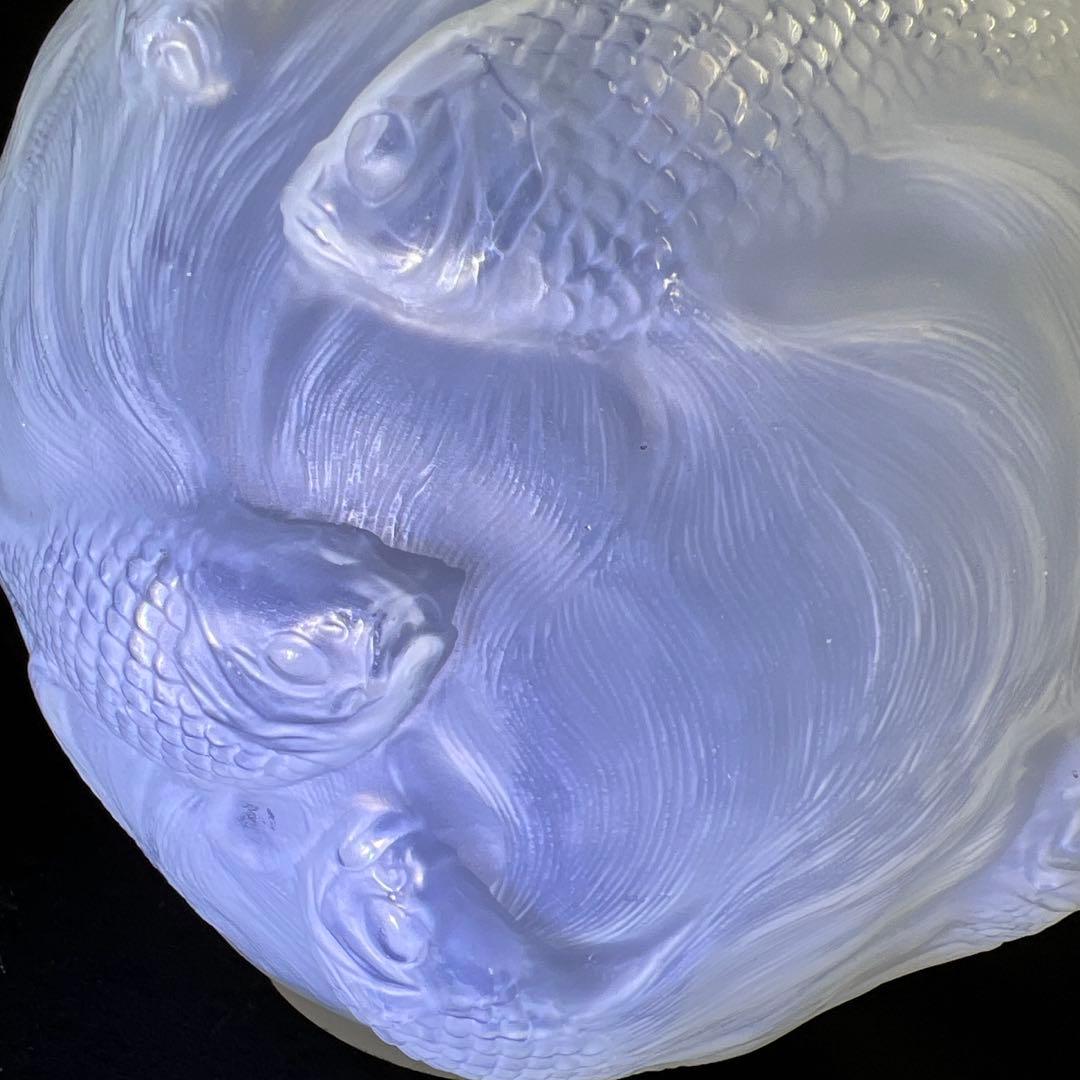 専用1920年頃 ルネ・ラリックFORMOSEウランガラス花瓶 高さ約17.5㎝