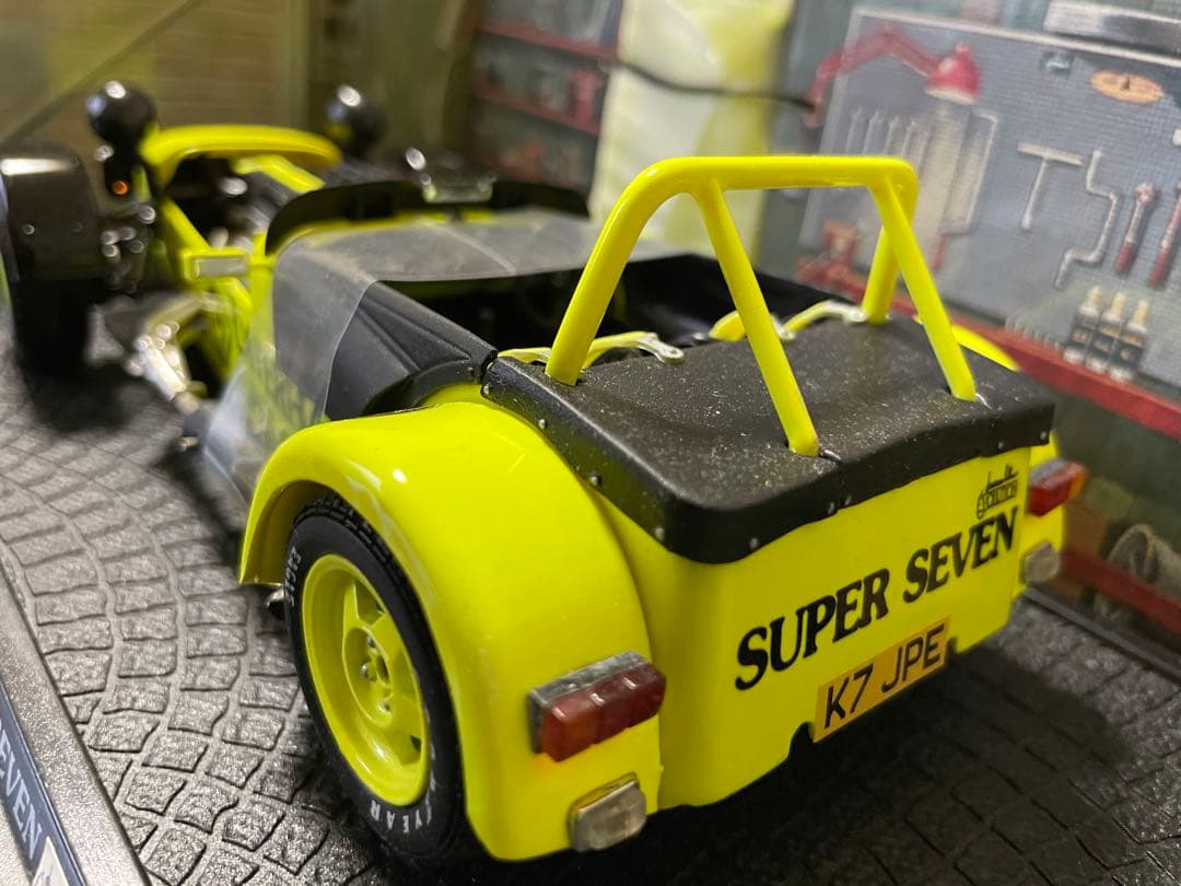 価格変更1/18 京商 ケーターハム スーパーセブン JPE 未展示品