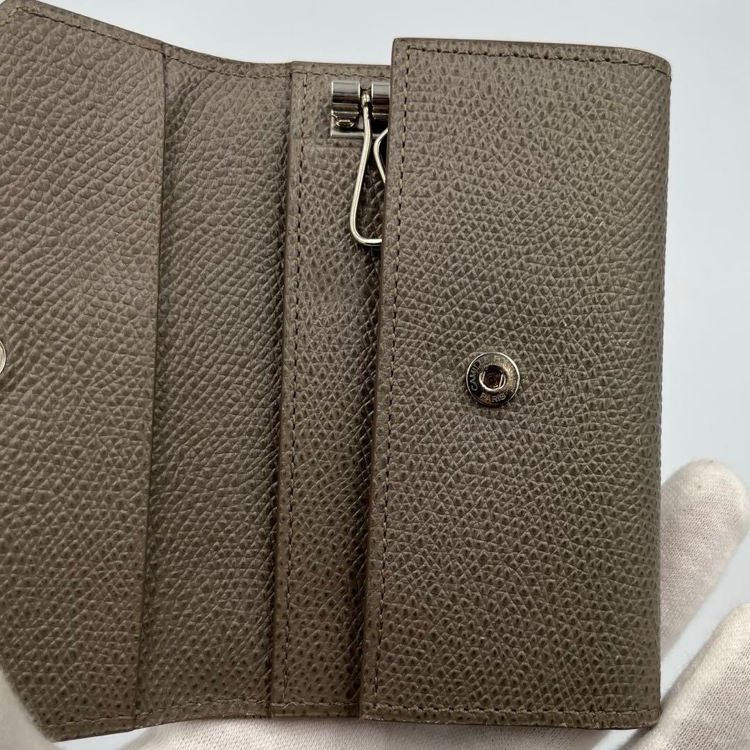 ✨高級感✨良品✨Camille Fournet キーケース ベージュ 6連 - 小物安価