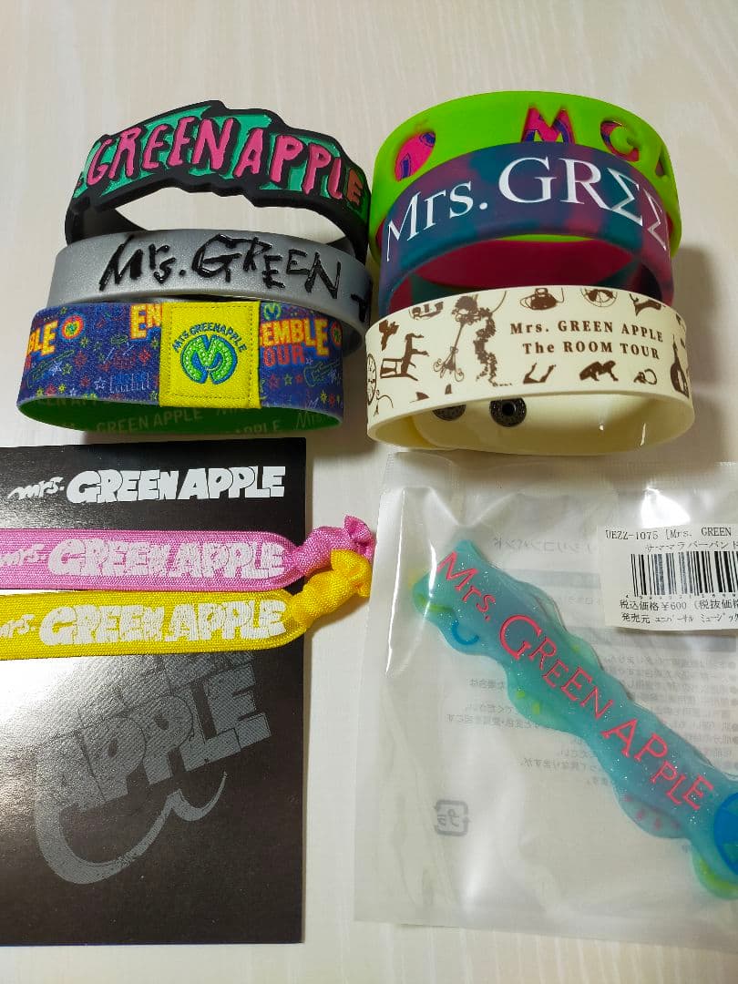 Mrs. GREEN APPLE ラババン ミセスグリーンアップル ラバーバンド