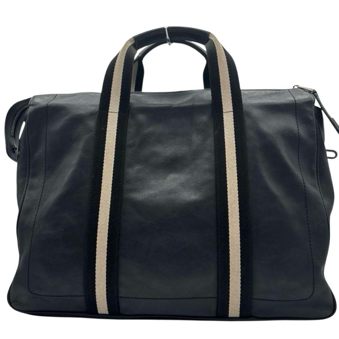 良品◎ バリー トレインスポッティング A4可 ビジネスバッグ レザー