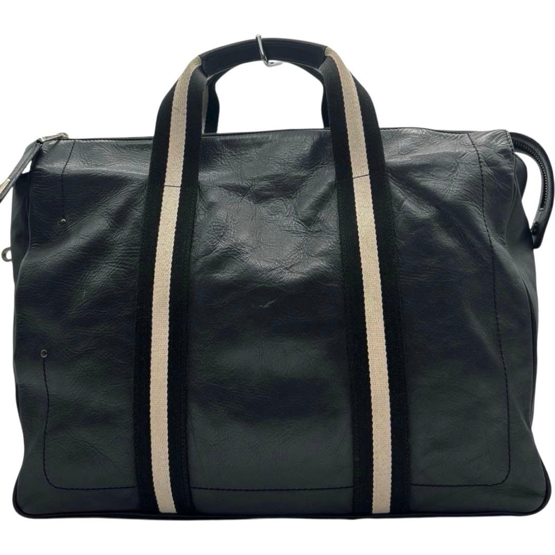 良品◎ バリー トレインスポッティング A4可 ビジネスバッグ レザー