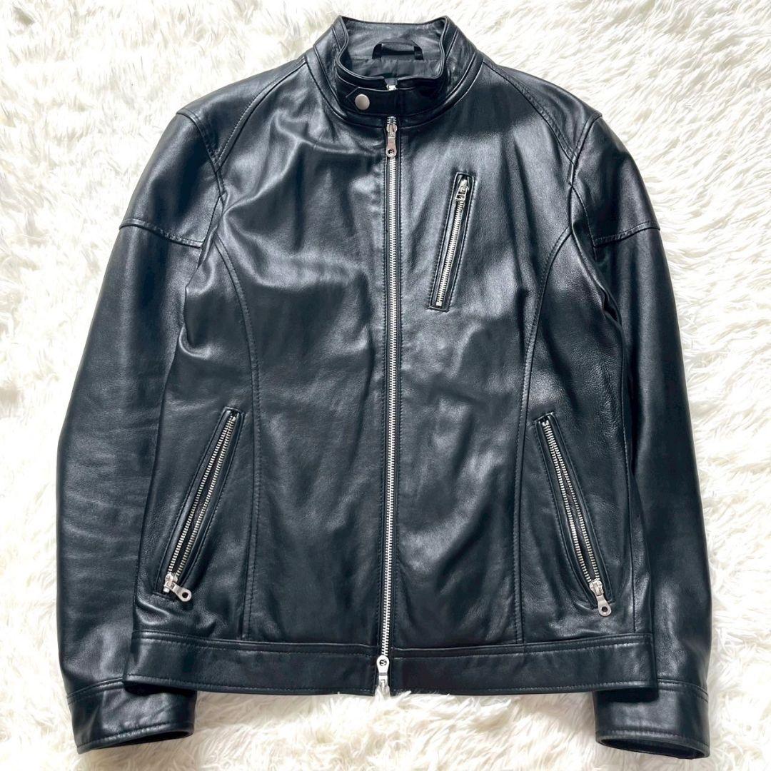 ☆名作☆ラトルトラップ シングルライダース ラムレザー 羊革 ブラック