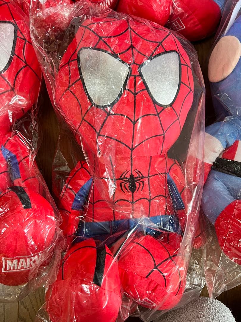 【8個】MARVEL スパイダーマン アイアンマン キャプテン・アメリカ 60㎝