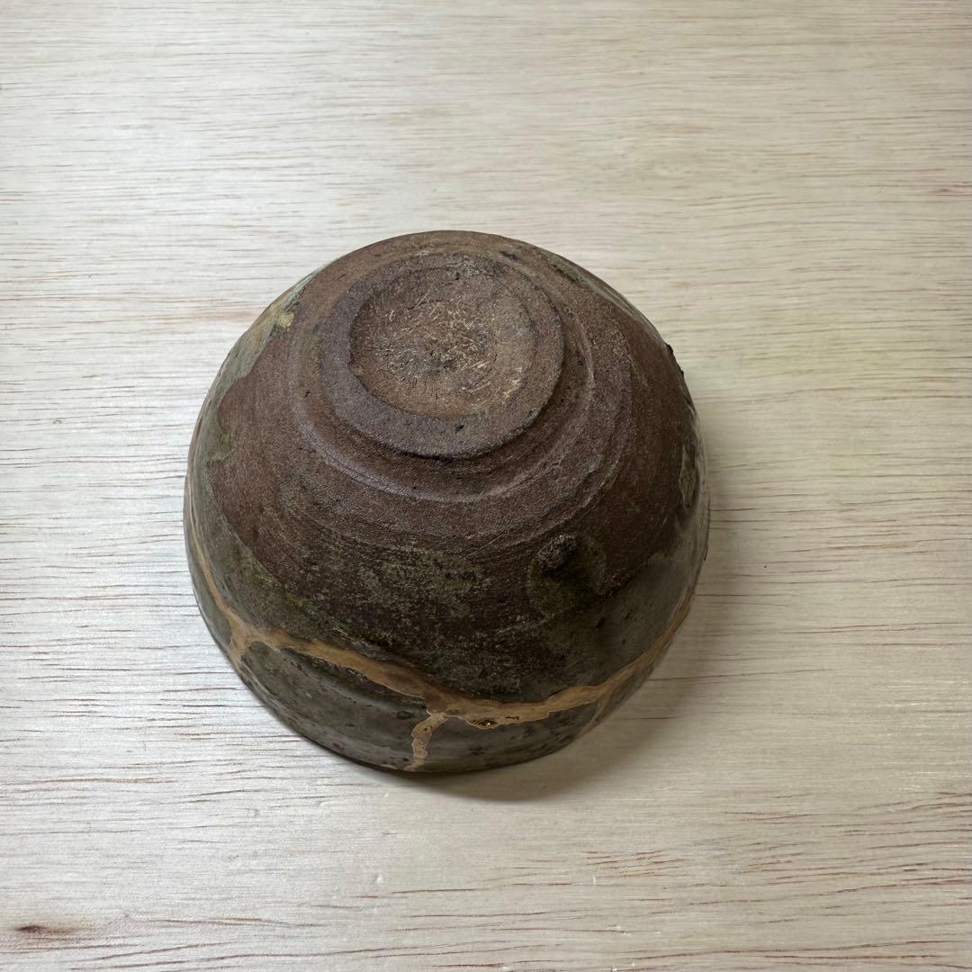 古唐津 青唐津 小服茶碗 盃 山盃 内田皿屋窯 桃山時代