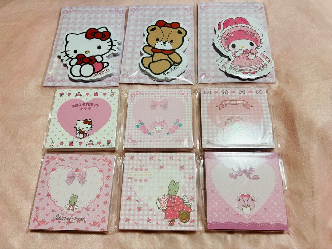 伊勢丹サンリオコラボメモセット aromantic