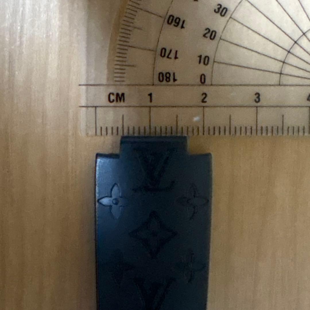 さとちん ルイ・ヴィトン ブラック ラバーベルト 専用ケース付き