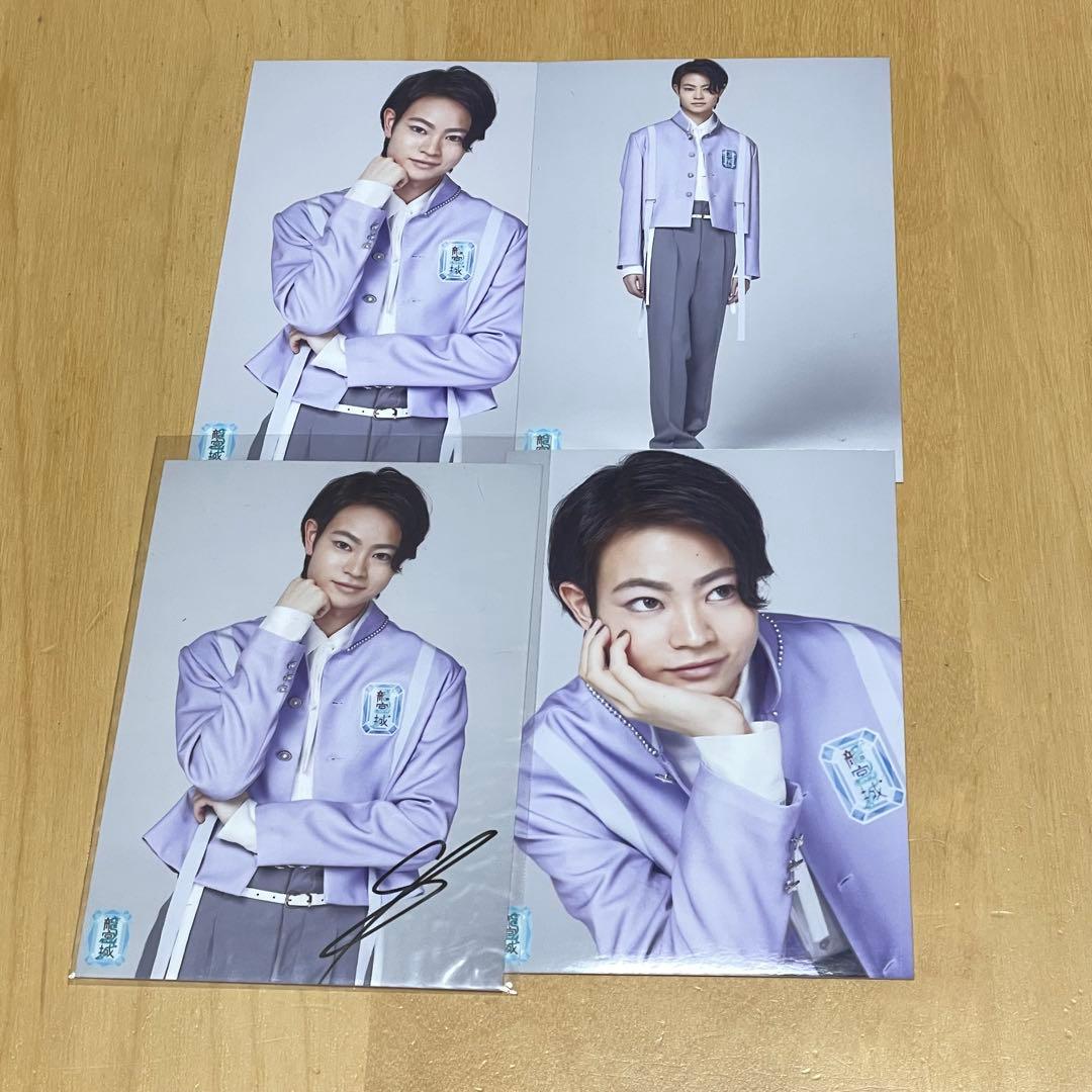 冬夜の星紋祭 土屋李央 ホログラム缶バッジ 直筆サイン入り