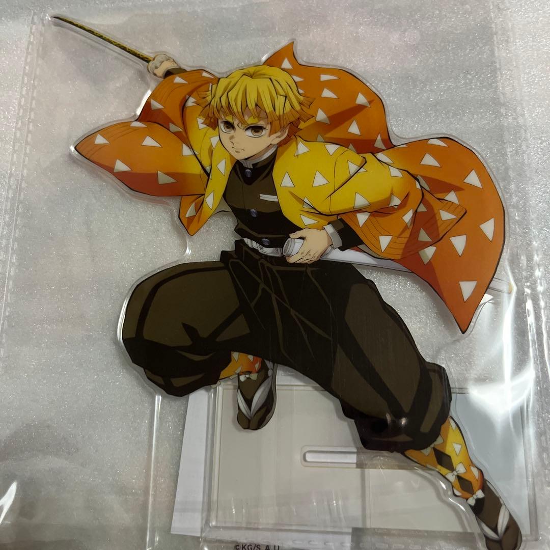 鬼滅の刃アニプレックスWEBくじビックアクリルスタンドC賞我妻善逸