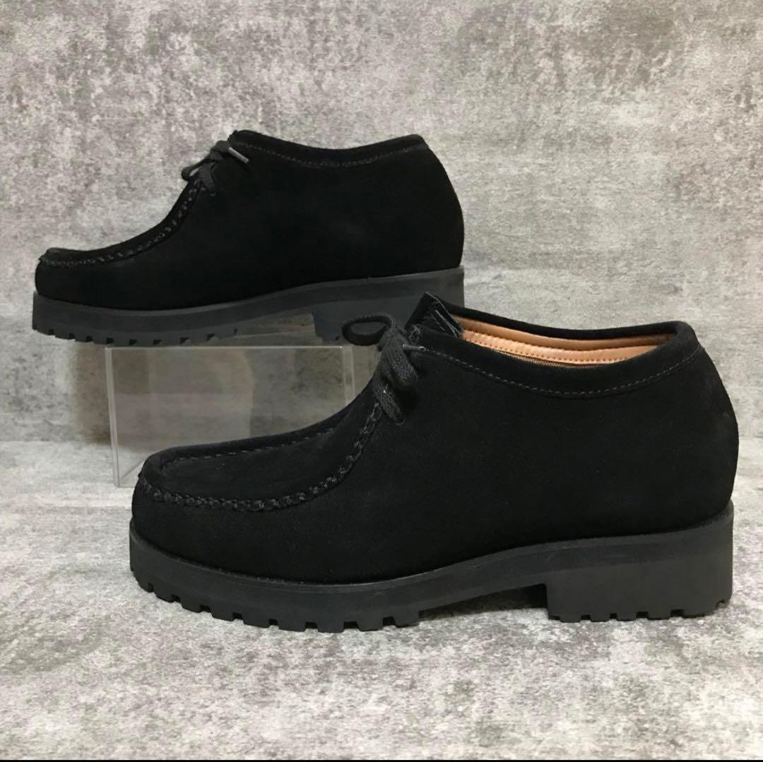 【ほぼ未使用】SHIUN スウェード レザー モカシンシューズ Sサイズ