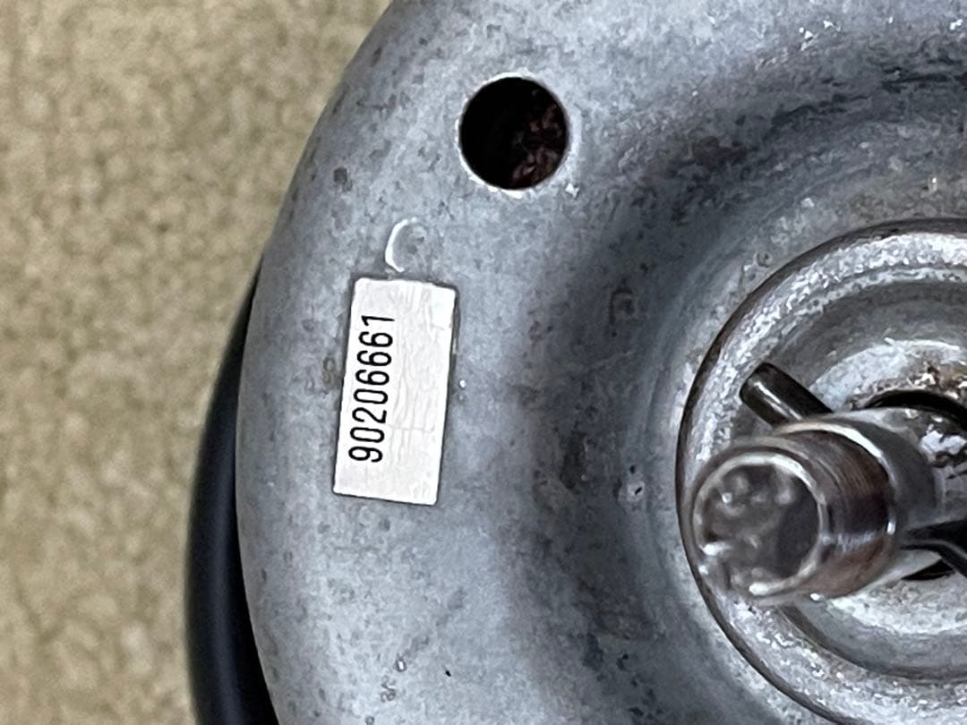 富士工業風速三速用レンジフードモーター 品番90253761 点検メンテ済