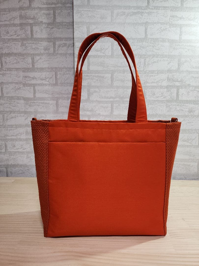 ❤プリン❤ ハンドメイド バッグ ポーチ オレンジ 和装用バッグ