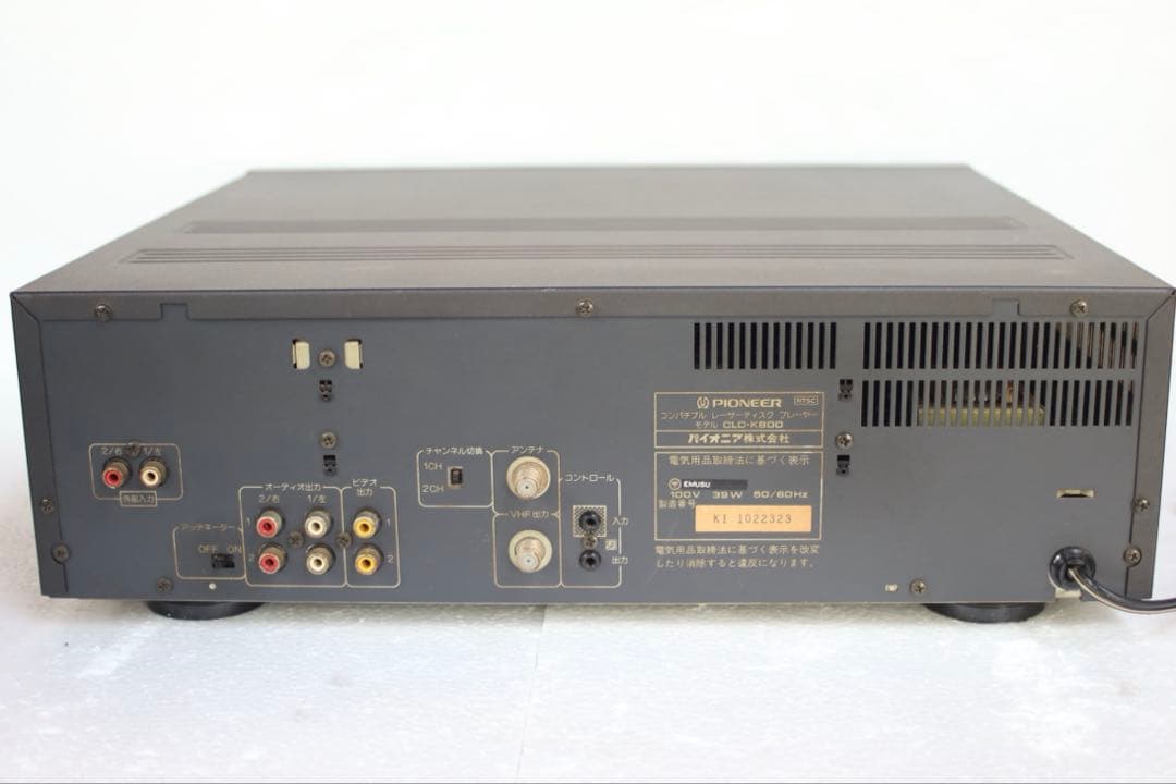 Pioneer パイオニア CLD-K800 LDプレーヤー カラオケ - メルカリ
