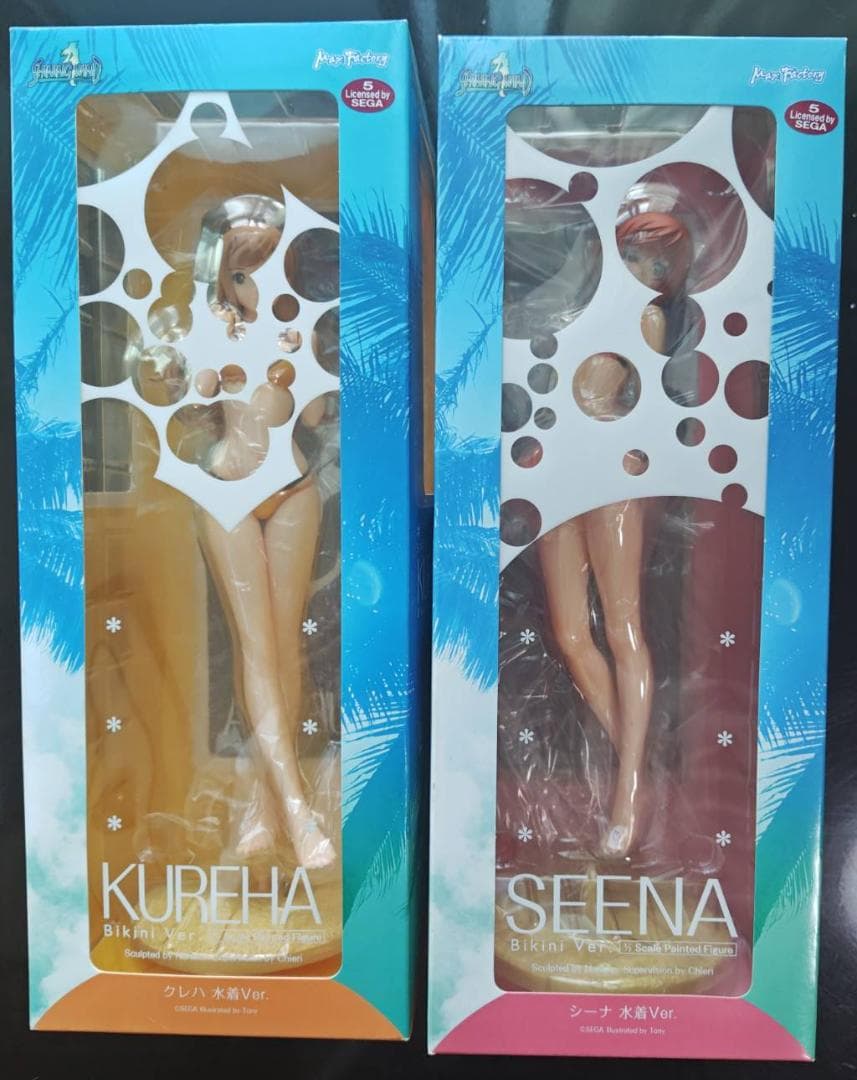 【未開封】シャイニング・ウィンド クレハ＆シーナ 水着ver セット クレハ 水着ver.