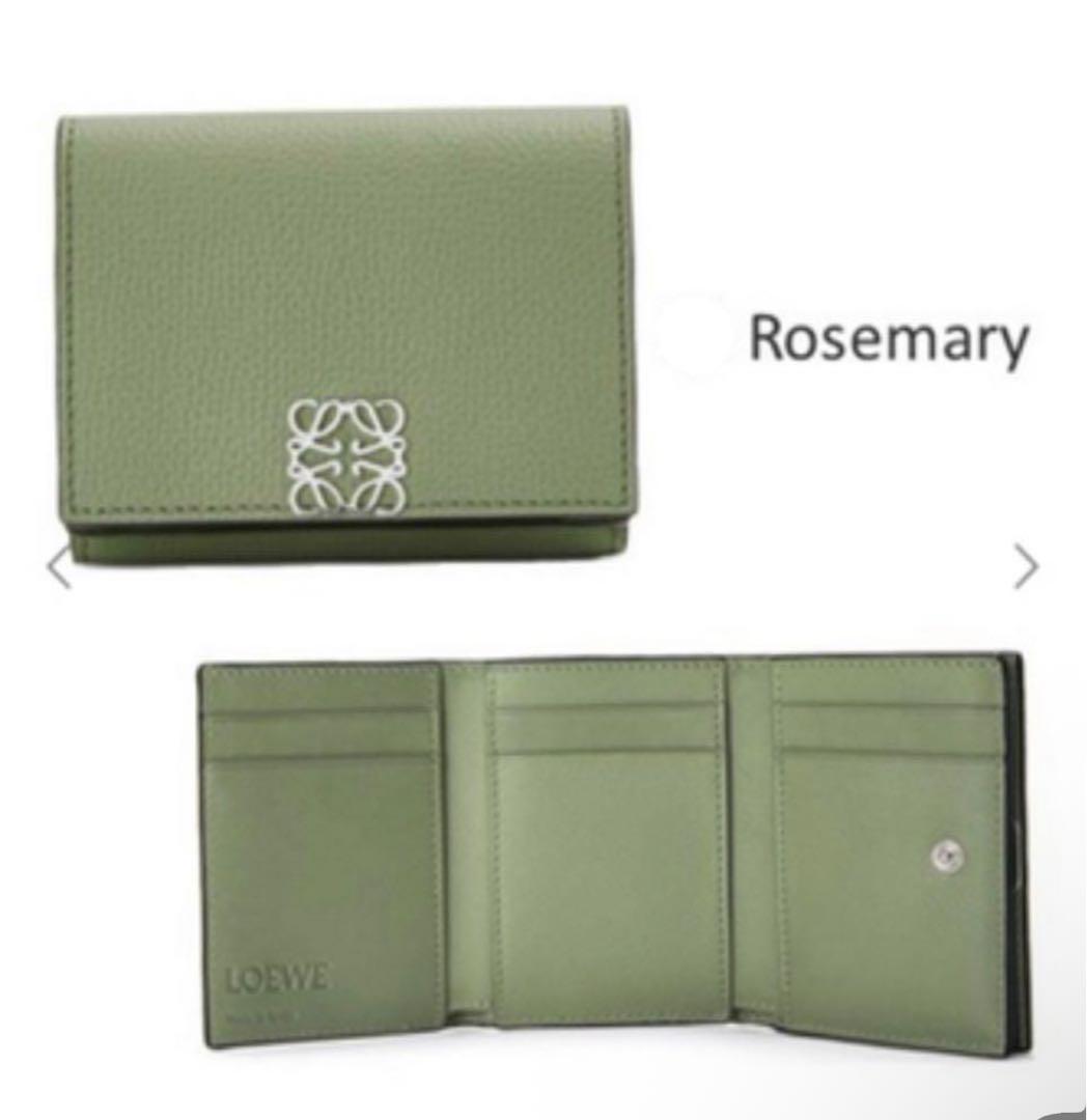 ロエベ 三つ折り財布 トライフォールド ウォレット