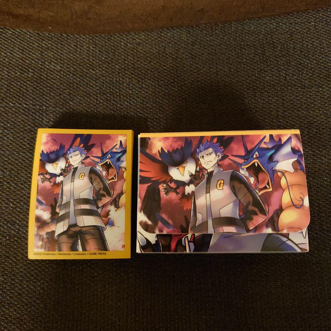 海外公式】アカギ スリーブ & デッキボックス ポケモンカード サプライ