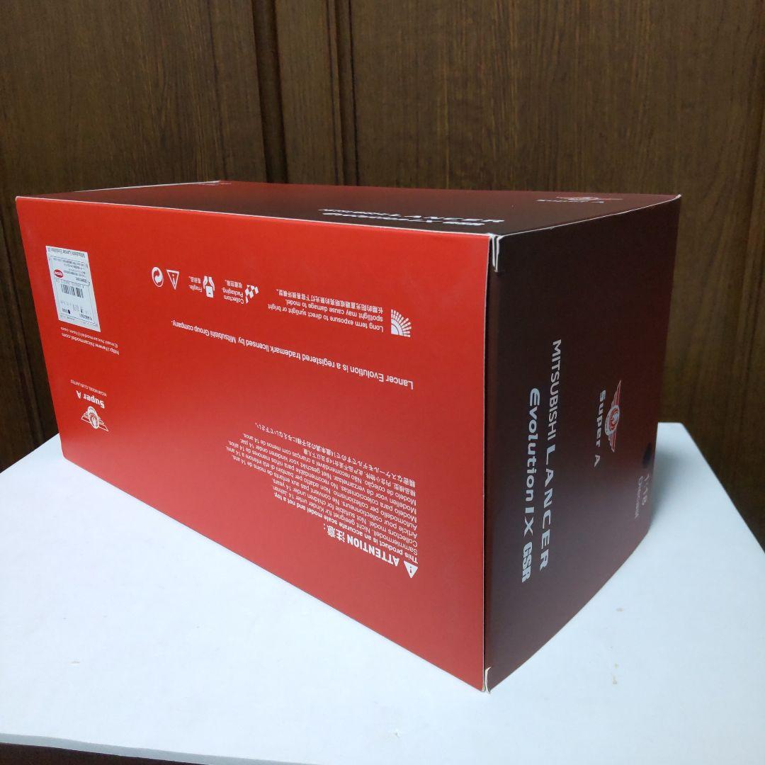 三菱 ランサー エボリューション Ⅸ ラリーアート 1/18 スーパーA