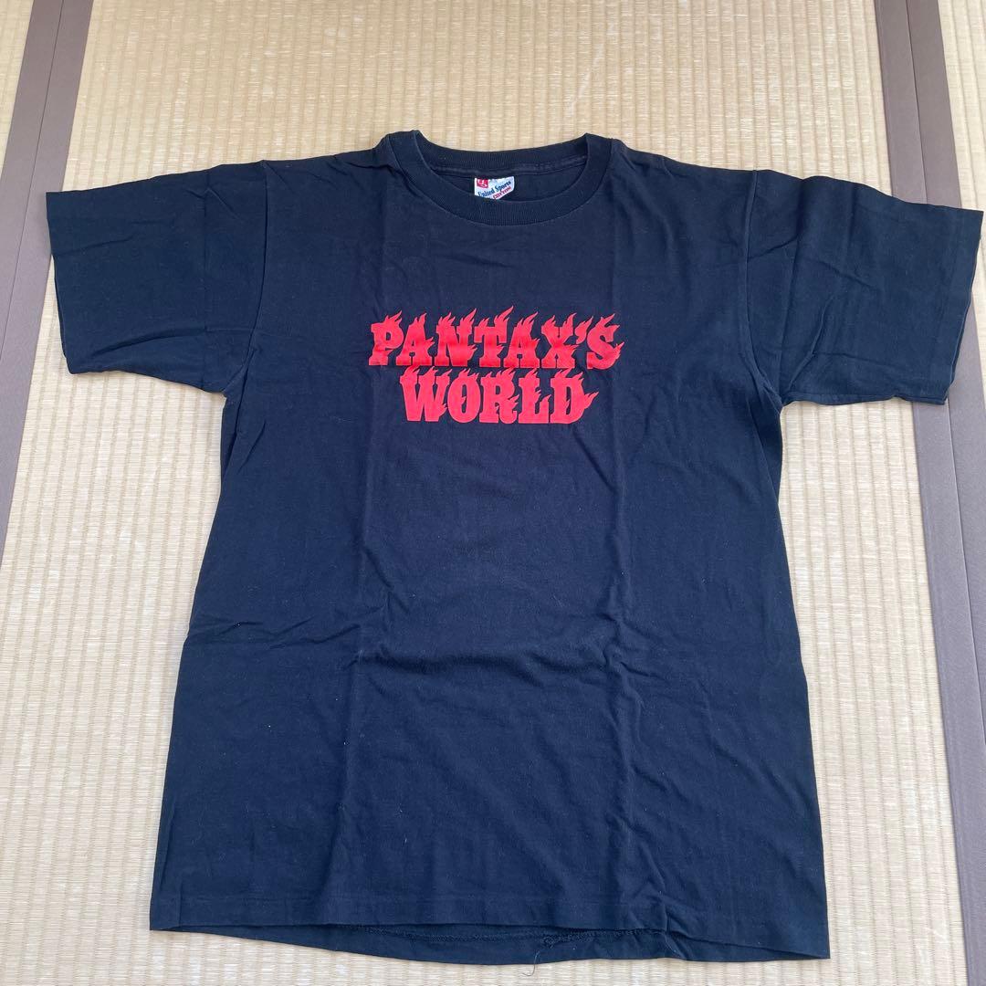 PANTAX'S WORLD バンドTシャツパンタ Tシャツ PANTA頭脳警察 PANTAX'S WORLD バンドTシャツ パンタ TシャツPANTA頭脳警察 - メルカリ