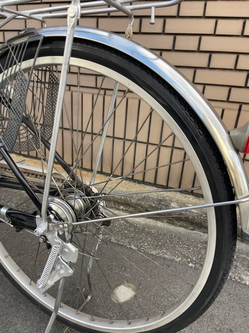 ブラック　パナソニック電動アシスト自転車26インチ　・8.9Ah