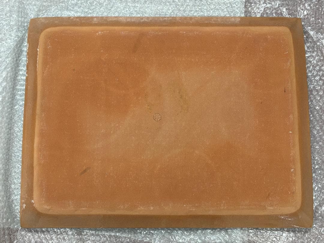 値下【一点物】京焼 清水焼 陶あん 色絵付け 飾り皿 約40cm×54cm 骨董