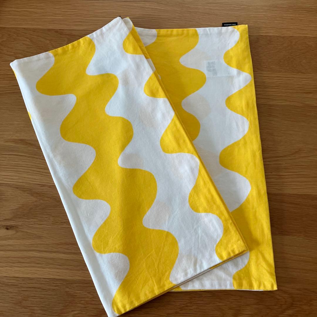 マリメッコ ピックロッキ クッションカバー　2枚組