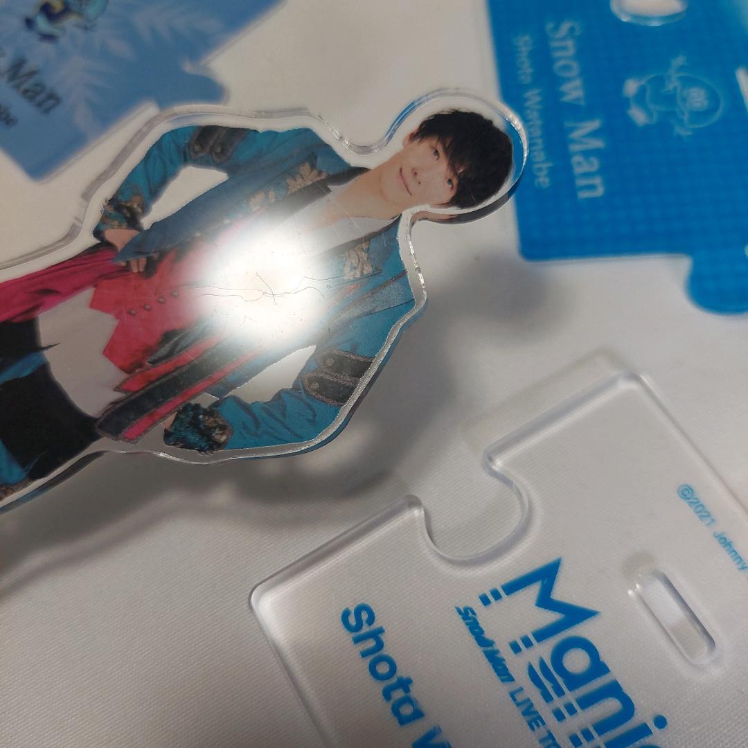 アクリルスタンド 渡辺翔太 5点セット Snow Man - メルカリ