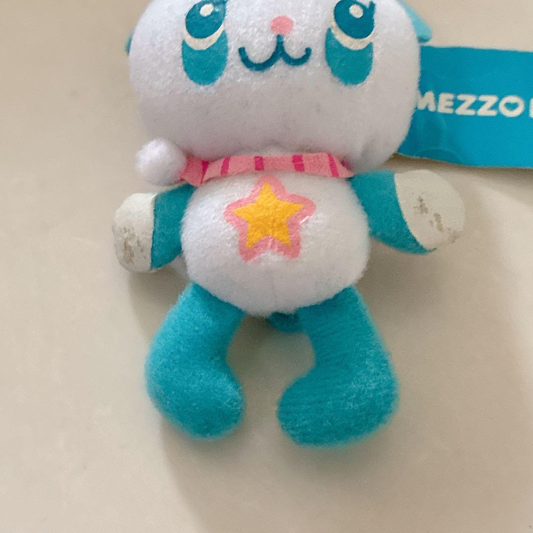 メゾピアノ パンダのパティ ぬいぐるみ マスコット ストラップ 平成レトロ