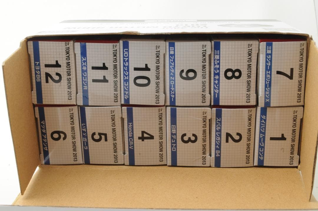 ★未使用★トミカ 東京モーターショー2013 12台セット