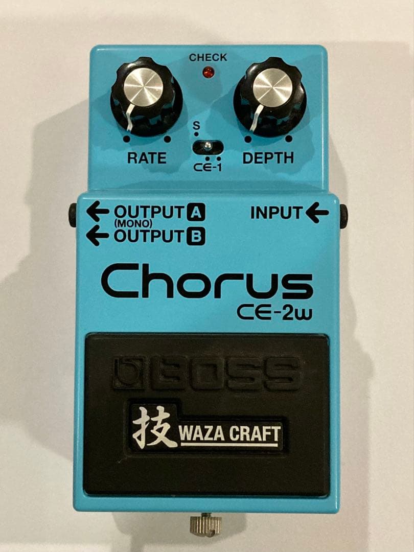 BOSS Chorus CE-2w 技 WAZA CRAFTコーラスエフェクター BOSS Waza Craft CE-2W Chorus Guitar Effects Pedal | Music & Arts