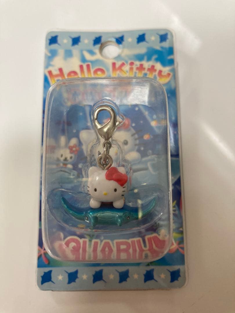 ご当地キティ　ファスナーマスコット　水族館　八丈島　いか