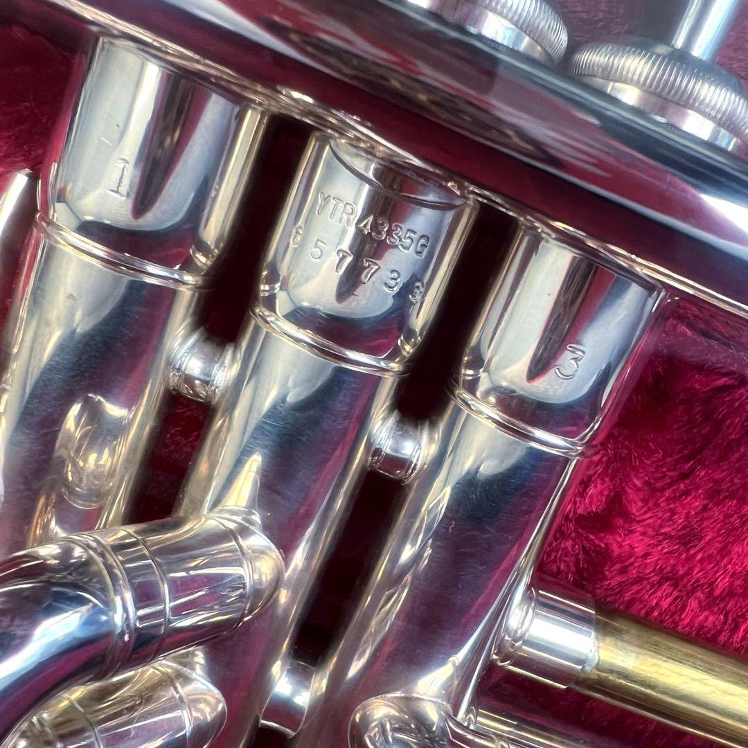 トランペットYTR4335G　マウスピース&ケース　YAMAHA