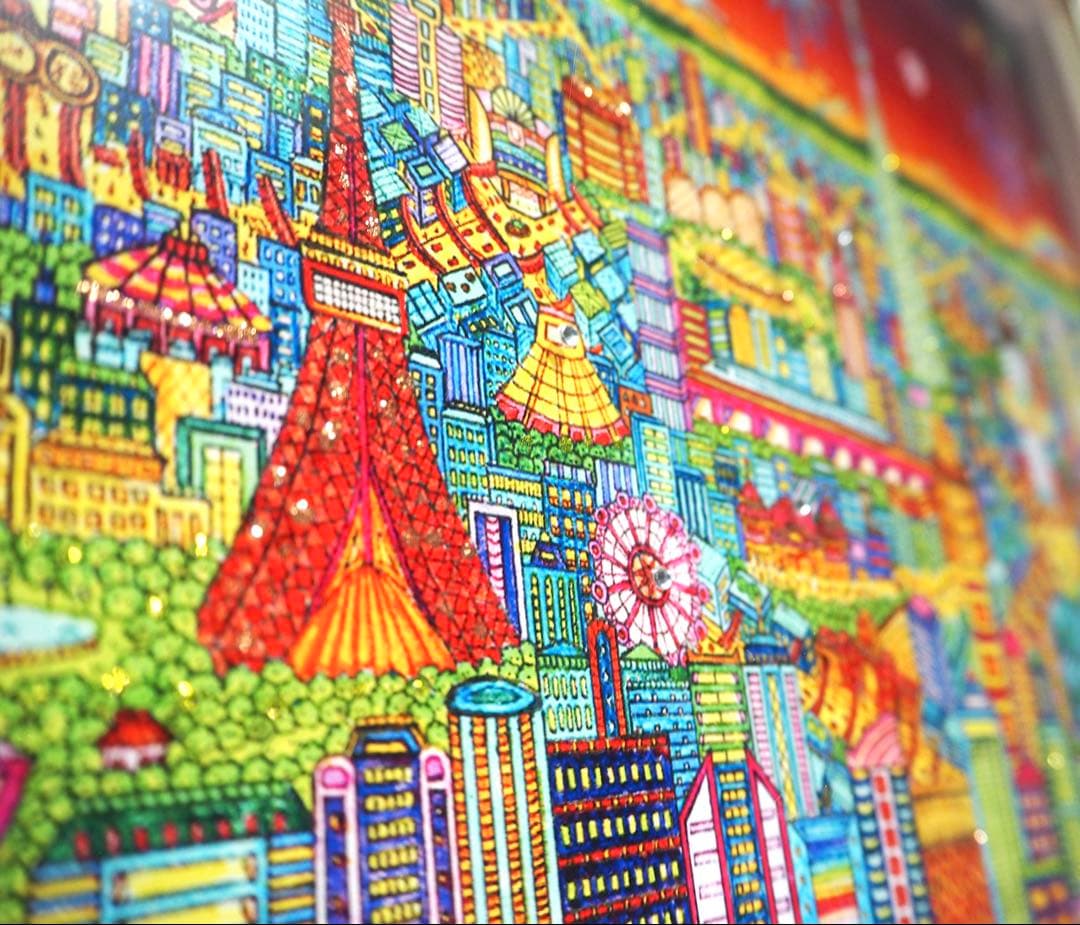 真作□ヨハン・ペラトーネル 版画 TOKYOⅢ□絵画 ジェームスリジィ