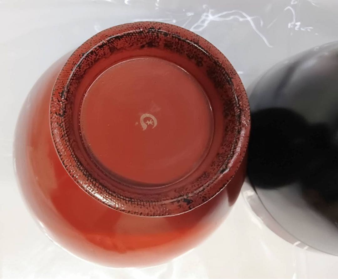 【ルイ】伝統工芸品 漆器 高台 高足 盛り 鉢 麺鉢 汁椀 お椀 丼 2客