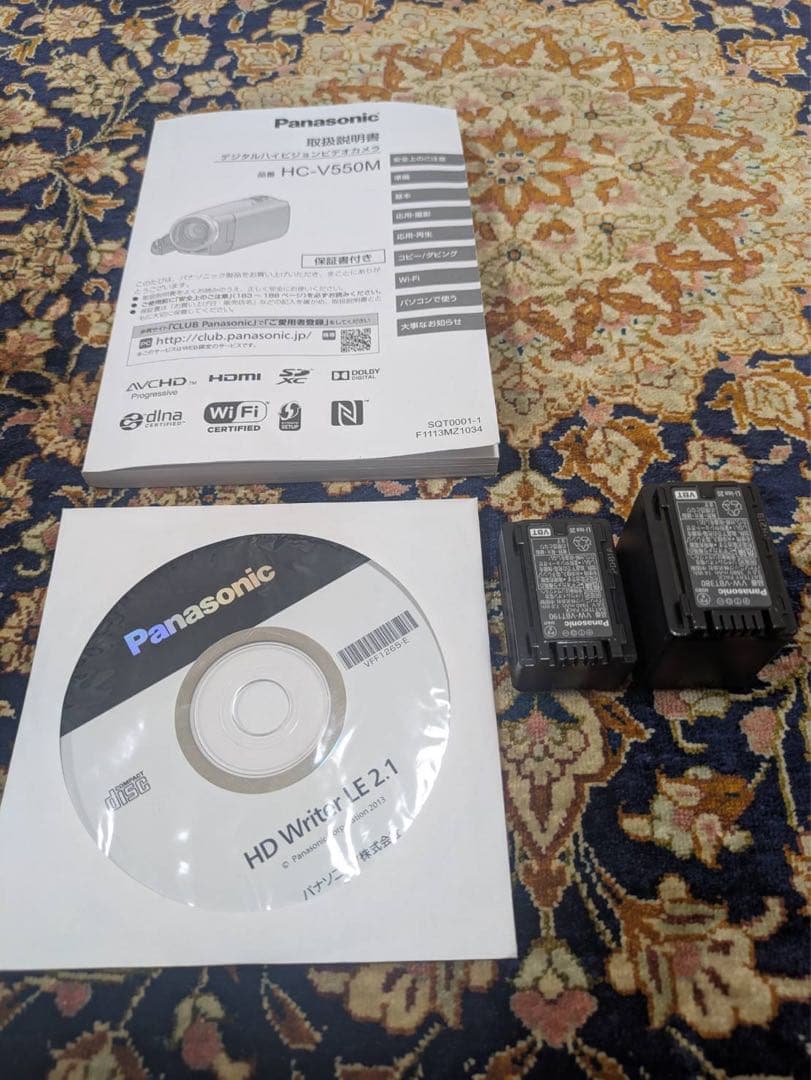 Panasonic HC-V550M ビデオカメラ 本体