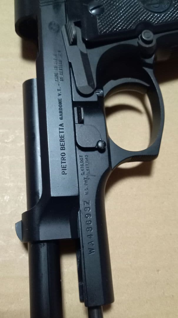 WAウエスタンアームズ製ベレッタM92FS