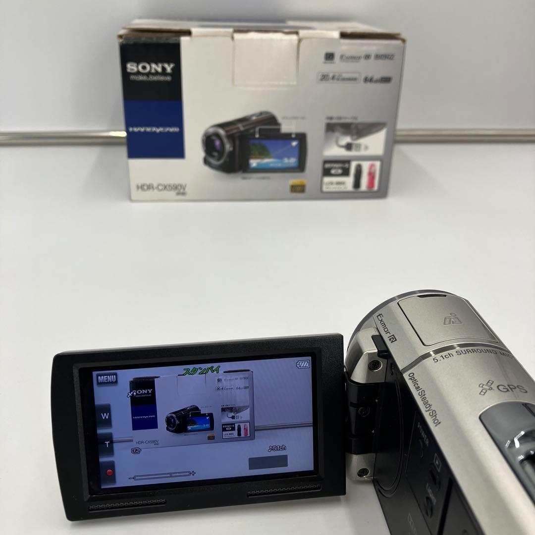 美品　動作確認済SONY HDR-CX590V