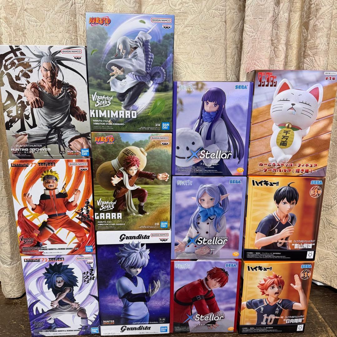 プライズフィギュア まとめ売り ナルト フリーレン HUNTER×HUNTER