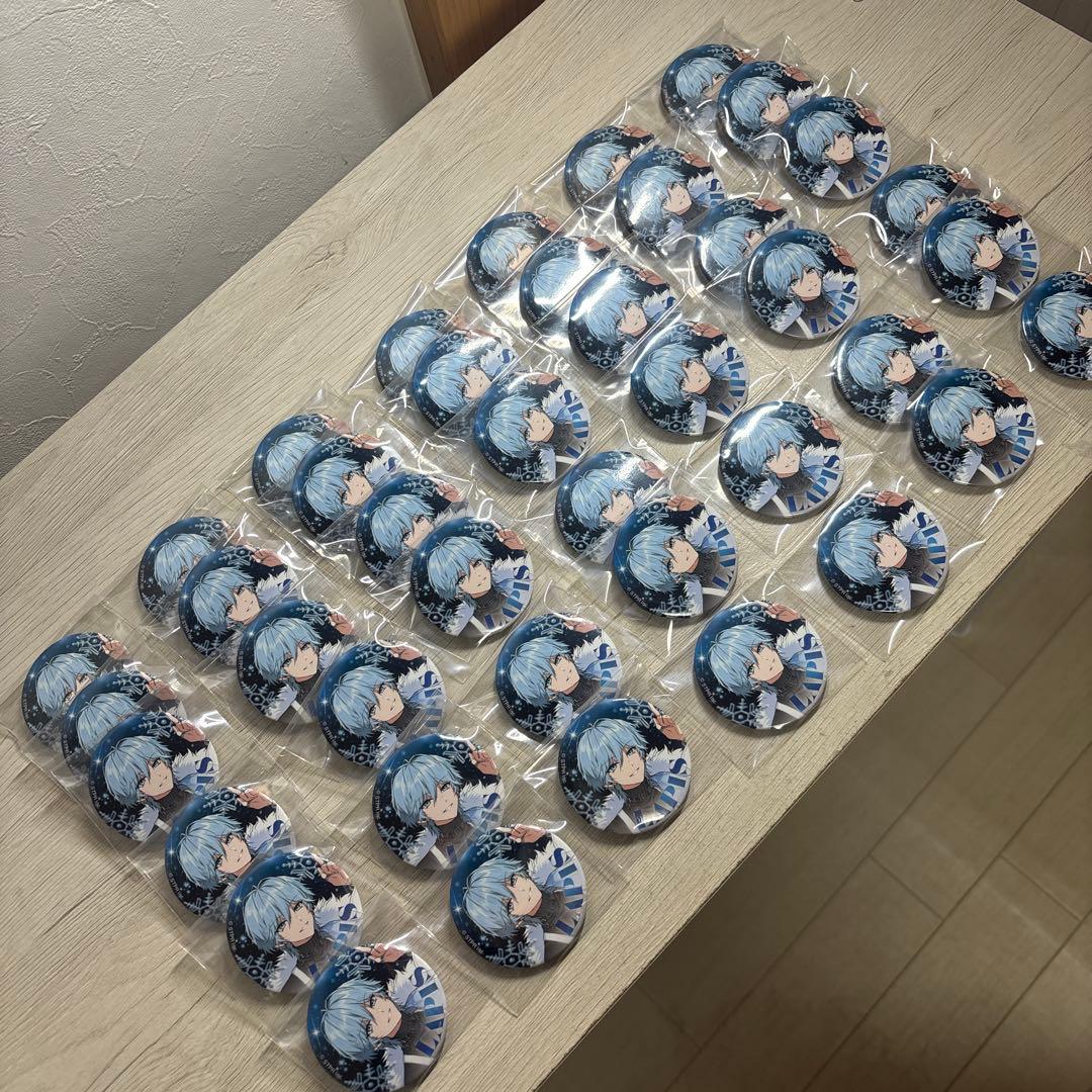 めておら　らぴすくん　winter 缶バッジ　42個　痛バ　ラピス　Lapis