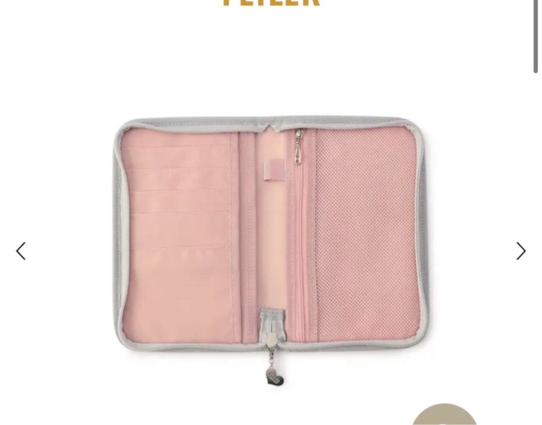 フェイラー 母子手帳ケース キープスマイリングチェリー さくらんぼ柄