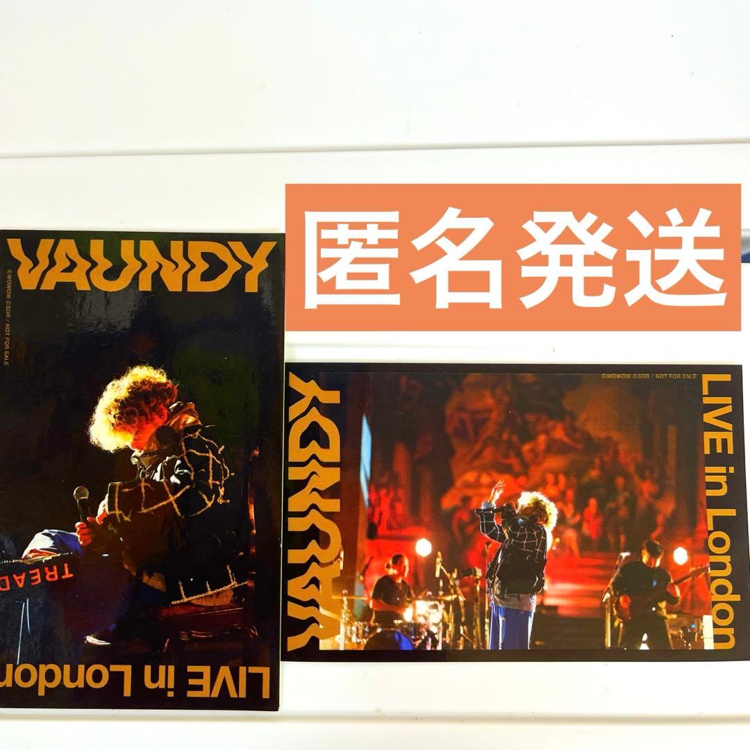 vaundy LIVE in London 特典 ステッカー 2枚セット Vaundy ステッカー