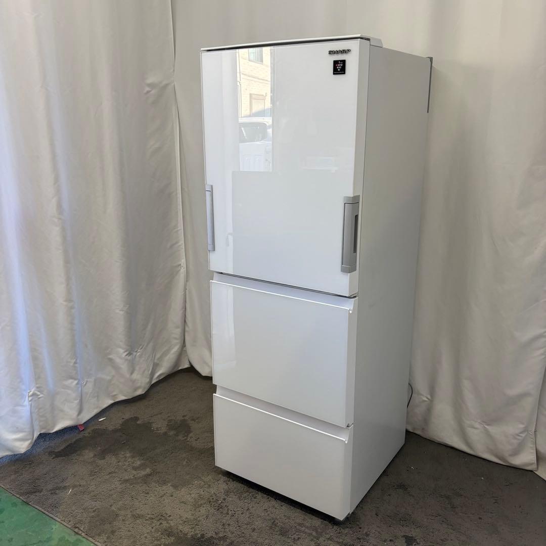 31❤️ 冷蔵庫 300-400ℓ シャープ 大型 両開き 綺麗 設置無料 - メルカリ
