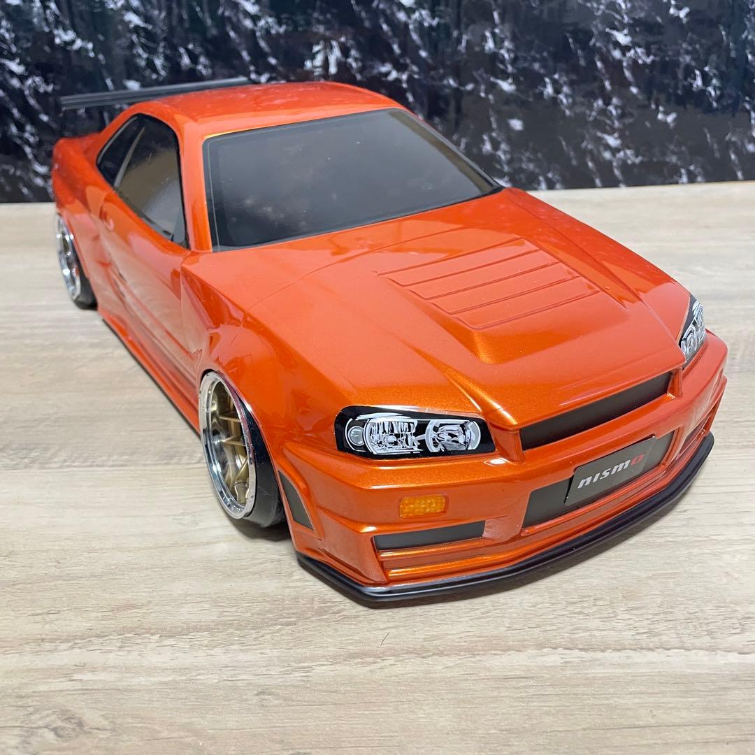 タミヤ 日産 スカイラインgt-r r34 1/10 ラジコンボディ yd-2 - メルカリ