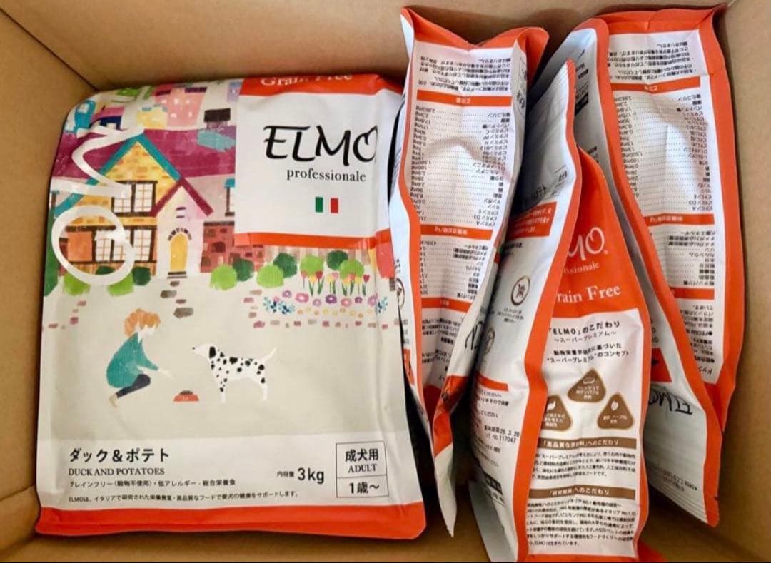 ELMO ダック＆ポテト ドッグフード 5.4kg