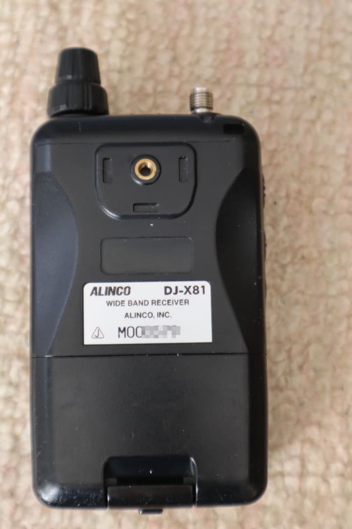 アルインコ】 広帯域受信機 DJ-X81 改造済 - メルカリ